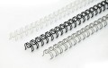 Grzbiety drutowe Argo A4 skok 3:1 4,8mm 3/16" - kolor BIAŁY www.asan.com.pl