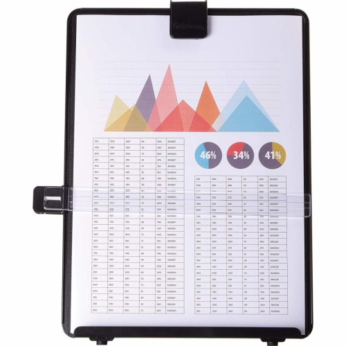 Podstawka pod dokumenty Fellowes A4 czarna 21106 www.asan.com.pl