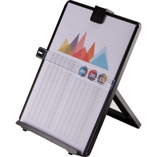 Podstawka pod dokumenty Fellowes A4 czarna 21106 www.asan.com.pl