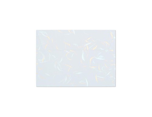 Koperta / koperty ozdobne C6 - Wiatr biały - opk 10szt/120g www.niszczarka.net