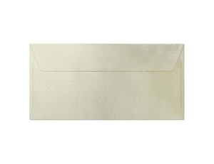 Koperta / koperty ozdobne DL - MILLENIUM KREMOWY  opk 10szt 120g/m2