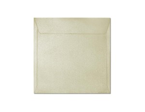 Koperta / koperty ozdobne kwadrat 158x158mm KW158 - MILLENIUM KREMOWY  opk 10szt 120g/m2