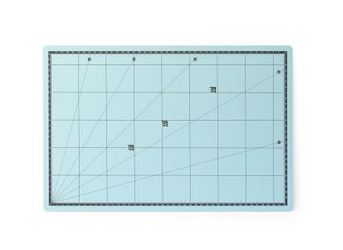 MATA DO CIĘCIA wysoce samoregenerująca 45x30cm NIEBIESKO-SZARA www.asan.com.pl