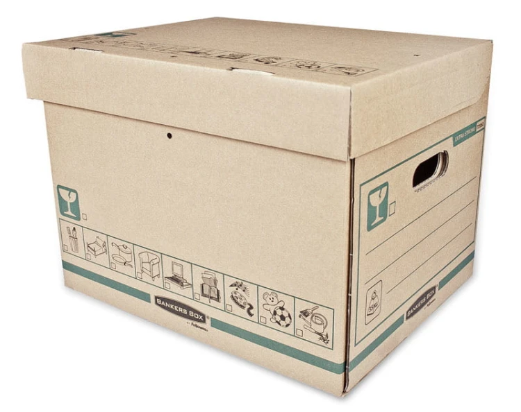 Pudło Fellowes EXTRA STRONG średnie - opk 20szt -7205301 L www.asan.com.pl