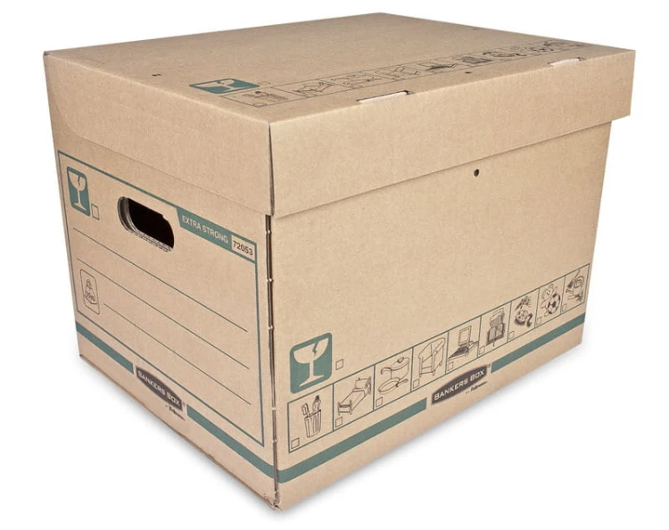 Pudło Fellowes EXTRA STRONG średnie - opk 20szt -7205301 L www.asan.com.pl