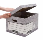 Pudło duże na archiwa ze zdejmowanym wiekiem Fellowes z FSC - opk 10szt - Bankers Box System