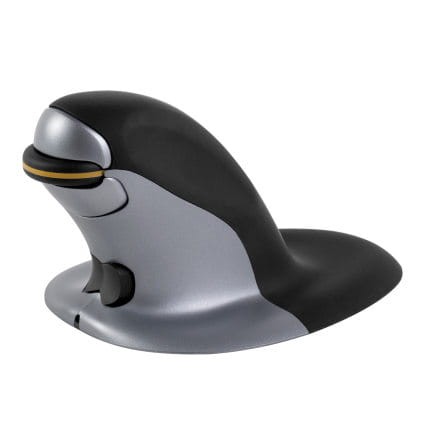 Ergonomiczna mysz pionowa Fellowes Penguin - bezprzewodowa - średnia www.asan.com.pl