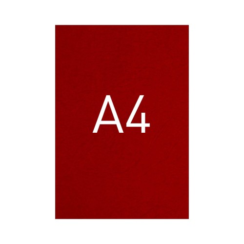Okładka kartonowa o fakturze skóry - O.UNIVERSAL - 297 x 210 mm (A4) - 100 arkuszy - bordowy www.asan.com.pl