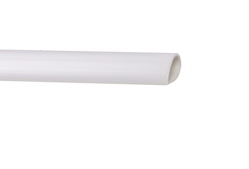 Listwa wsuwana okrągła - O.SLIDE OVAL - 12 mm - biały - 50 sztuk www.asan.com.pl