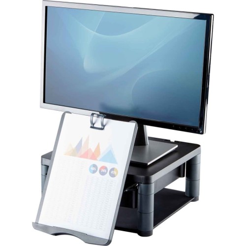 Fellowes Podstawa pod monitor z półką, szufladą i copyholderem 9169501www.asan.com.pl
