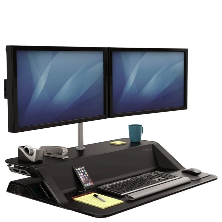 Ramię do stanowiska Sit-Stand Lotus™ na 2 monitory Fellowes www.asan.com.pl