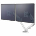 Ramię na 2 monitory Fellowes Eppa™ - BIAŁE www.asan.com.pl