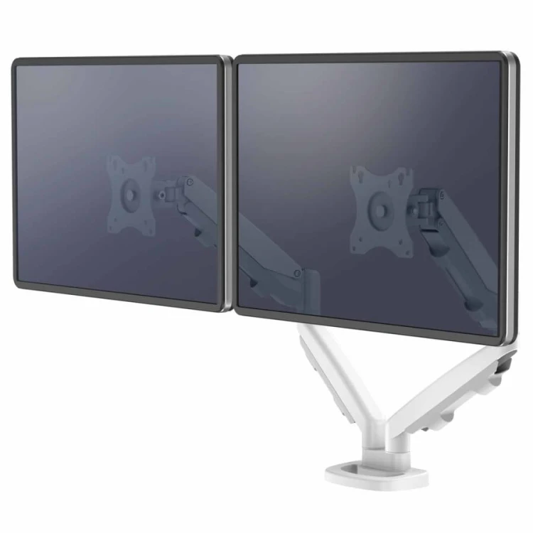 Ramię na 2 monitory Fellowes Eppa™ - BIAŁE www.asan.com.pl