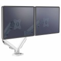 Ramię na 2 monitory Fellowes Eppa™ - BIAŁE www.asan.com.pl
