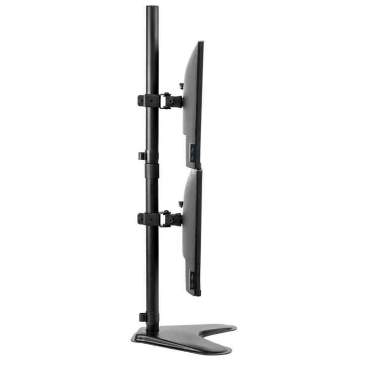 Ramię pionowe na 2 monitory LCD - Fellowes Professional Series www.asan.com.pl