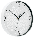 Cichy zegar ścienny Leitz WOW BIAŁY średnica 29 cm www.asan.com.pl