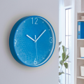 Cichy zegar ścienny Leitz WOW NIEBIESKI średnica 29 cm www.asan.com.pl