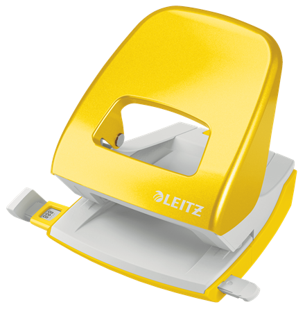 Dziurkacz Leitz WOW duży metalowy 30 kartek ŻÓŁTY WWW.ASAN.COM.PL