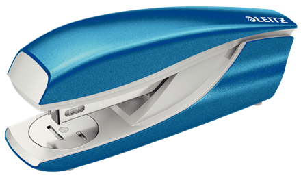 Zszywacz metalowy niebieski www.asan.com.pl