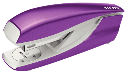 Zszywacz metalowy fioletowy www.asan.com.pl
