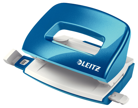 Dziurkacz Leitz WOW mały metalowy 10 kartek www.asan.com.pl