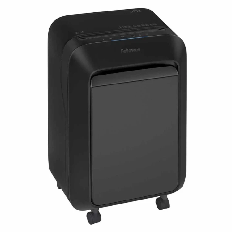 Niszczarka Fellowes LX210 CZARNA ścinki 4x12mm P4/T4 www.asan.com.pl