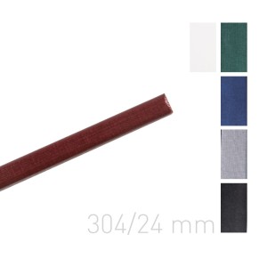 Kanał oklejany - O.CHANNEL Classic 304mm / 24mm / BORDOWY / 10szt (A3+ poziomo, A4+ pionowo)