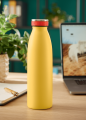 Butelka termiczna na wodę Leiz Cosy 500 ml Ciepły żółty www.asan.com.pl