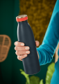 Butelka termiczna na wodę Leiz Cosy 500 ml Aksamitny szary www.asan.com.pl