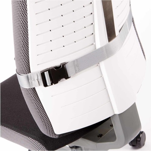 Podpórka pod plecy lędźwiowa Fellowes i-Spire™ - biała/szara  www.asan.com.pl