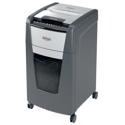 Niszczarka automatyczna Rexel Optimum AutoFeed+ 300X, tnie na konfetti  www.asan.com.pl