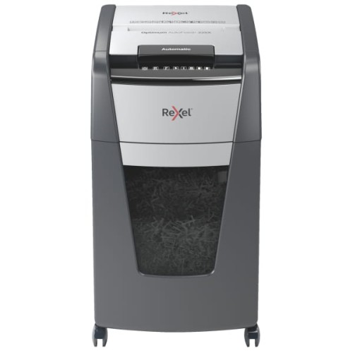 Niszczarka automatyczna Rexel Optimum AutoFeed+ 225X, tnie na konfetti www.asan.com.pl