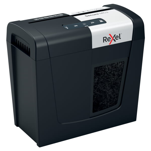 Niszczarka Rexel Secure MC3 Whisper-Shred™, tnie na mikrościnki www.asan.com.pl