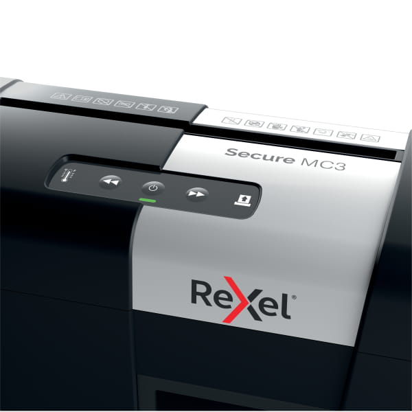 Niszczarka Rexel Secure MC3 Whisper-Shred™, tnie na mikrościnki www.asan.com.pl