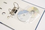 Kieszonki na płyty CD do segregatorów 5 szt. dziurkowane