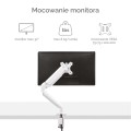 Ramię na 1 monitor Fellowes Platinum Series™ BIAŁE www.asan.com.pl