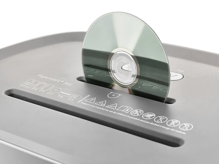 Niszczarka Dahle PaperSafe PS380 ś.4x12mm P4 www.asan.com.pl