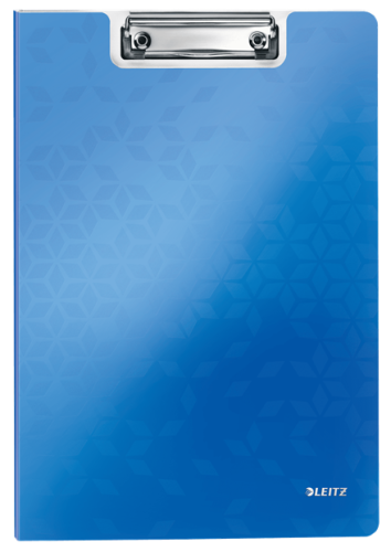 Deska z klipem i okładką Leitz WOW, niebieska www.asan.com.pl