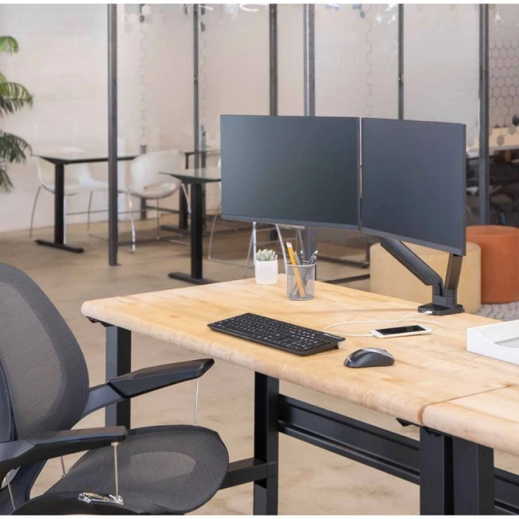 Ramię na 2 monitory Fellowes Platinum Series - poziome - BIAŁE www.asan.com.pl
