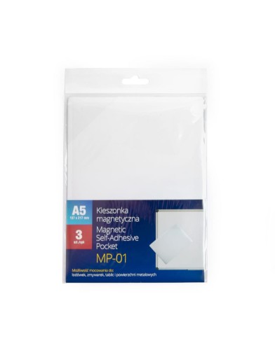 KIESZONKA MAGNETYCZNA A5 opakowanie 3 szt www.asan.com.pl