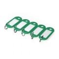 Plastikowe zawieszki do kluczy - opk 100szt kolor CZERWONY www.asan.com.pl