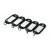 Plastikowe zawieszki do kluczy - opk 100szt kolor CZERWONY www.asan.com.pl
