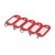 Plastikowe zawieszki do kluczy - opk 100szt kolor CZARNY www.asan.com.pl