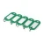 Plastikowe zawieszki do kluczy - opk 100szt kolor CZARNY www.asan.com.pl
