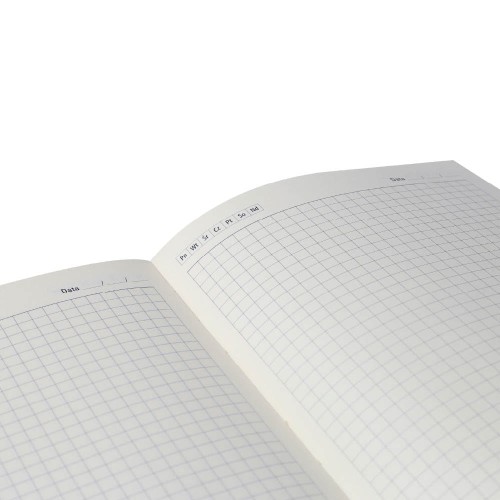 Notes Notatnik biurowy twardy w kratkę zamykany na gumkę www.asan.com.pl