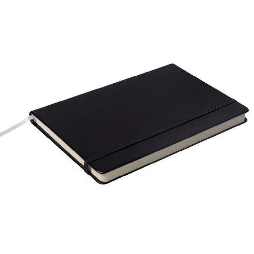 Notes Notatnik biurowy twardy w kratkę zamykany na gumkę www.asan.com.pl