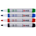 Markery do tablic suchościeralnych MEMOBE, z okrągłą końcówką, 4 kolory www.asan.com.pl