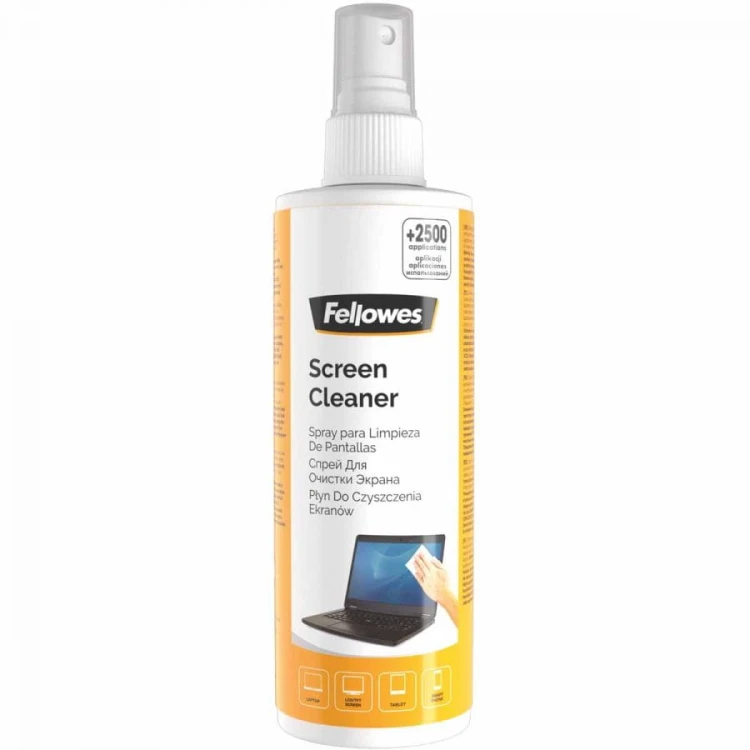 Płyn do czyszczenia ekranów 250ml Fellowes www.asan.com.pl