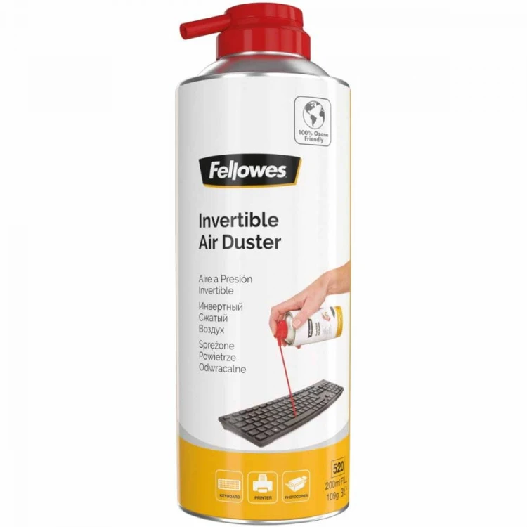 Sprężone powietrze bez HFC - 200ml - odwracalne - Fellowes www.asan.com.pl