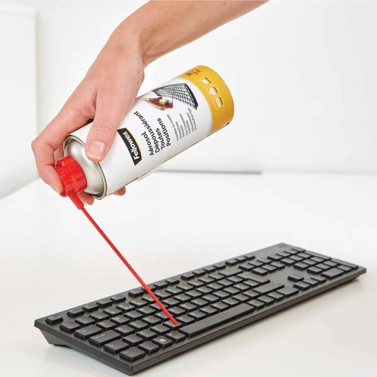 Sprężone powietrze bez HFC - 200ml - odwracalne - Fellowes www.asan.com.pl